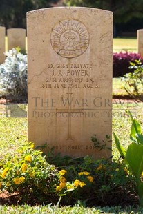 BEIRUT WAR CEMETERY - POWER, JAMES ADRIAN